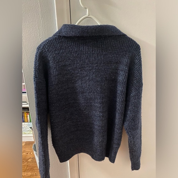 Dynamite Half Button Womens Sweater Blue Size XS Brand New with Tags - Picture 5 of 8